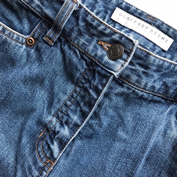 Denim Capris Geoffrey Beene Sport embroidered 10 - Picture 4 of 8